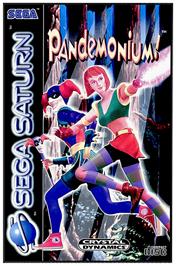 Box cover for Pandemonium on the Sega Saturn.