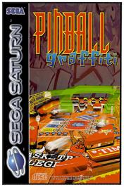 Box cover for Pinball Graffiti on the Sega Saturn.