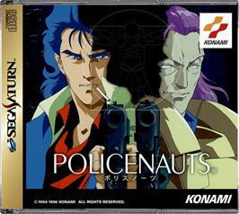 Box cover for Policenauts on the Sega Saturn.