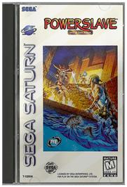 Box cover for Powerslave on the Sega Saturn.