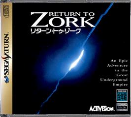 Box cover for Return to Zork on the Sega Saturn.