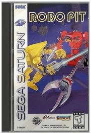 Box cover for Robo Pit on the Sega Saturn.