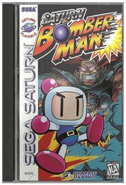 Box cover for Saturn Bomberman on the Sega Saturn.