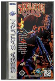 Box cover for Skeleton Warriors on the Sega Saturn.