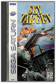 Box cover for Sky Target on the Sega Saturn.