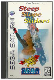 Box cover for Steep Slope Sliders on the Sega Saturn.