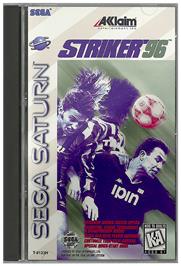 Box cover for Striker '96 on the Sega Saturn.