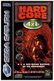 Box cover for TNN Motor Sports Hardcore 4x4 on the Sega Saturn.