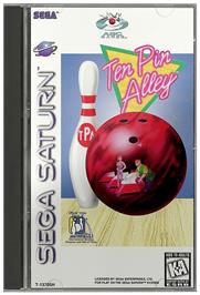 Box cover for Ten Pin Alley on the Sega Saturn.
