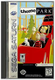 Box cover for Theme Park on the Sega Saturn.