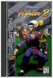 Box cover for Virtua Fighter 2 on the Sega Saturn.