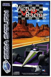 Box cover for Virtua Racing on the Sega Saturn.