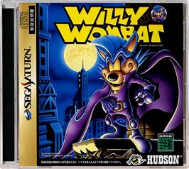 Box cover for Willy Wombat on the Sega Saturn.