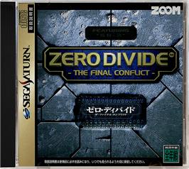Box cover for Zero Divide: The Final Conflict on the Sega Saturn.