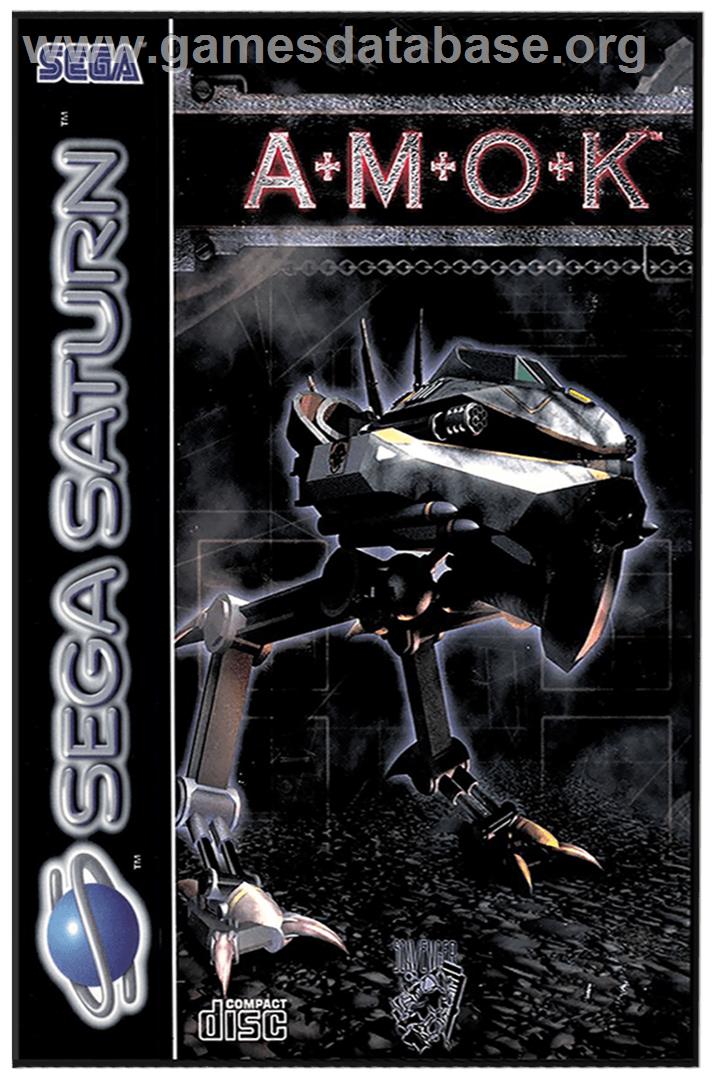 Amok - Sega Saturn - Artwork - Box
