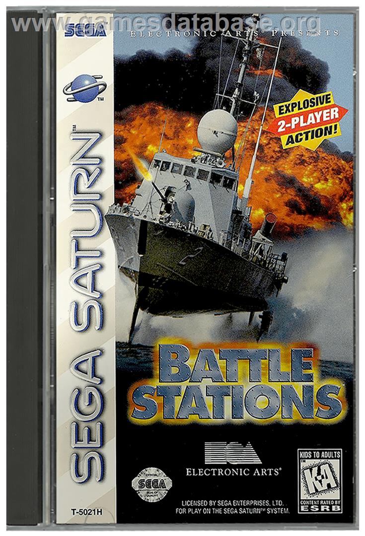 Battle Stations - Sega Saturn - Artwork - Box