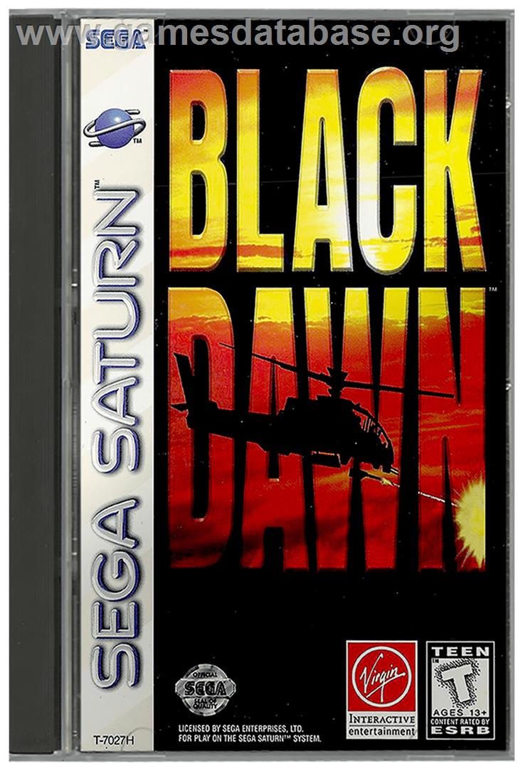 Black Dawn - Sega Saturn - Artwork - Box