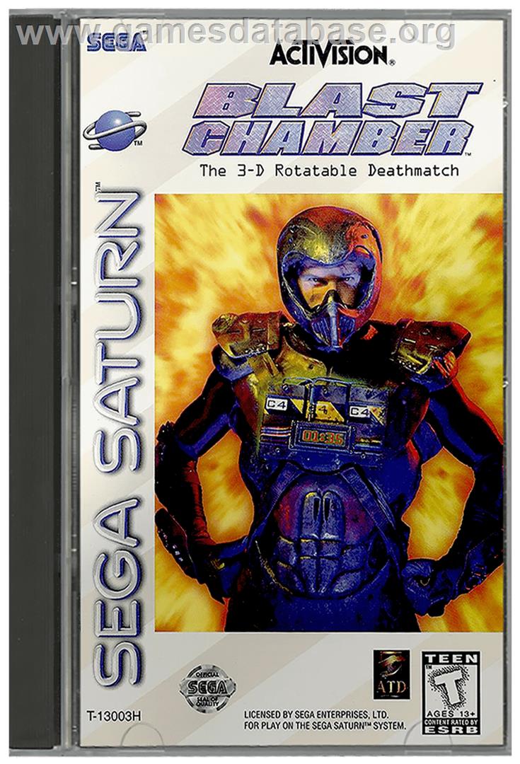 Blast Chamber - Sega Saturn - Artwork - Box