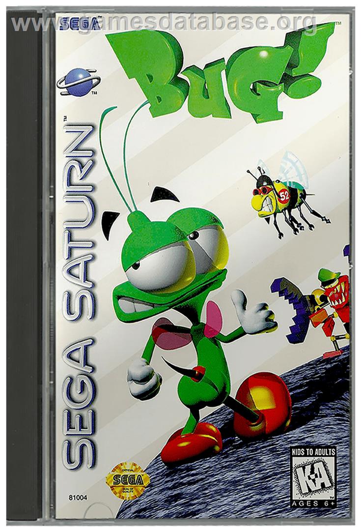 Bug - Sega Saturn - Artwork - Box