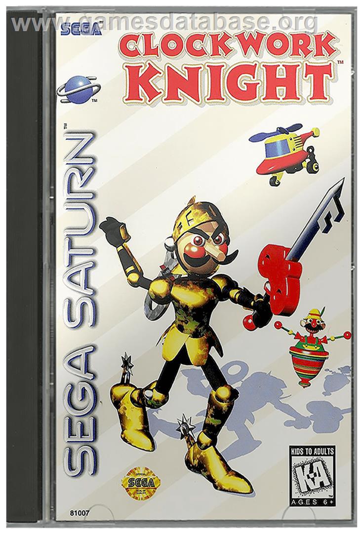 Clockwork Knight - Sega Saturn - Artwork - Box