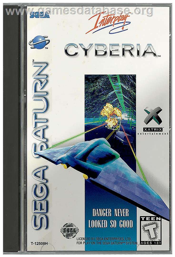 Cyberia - Sega Saturn - Artwork - Box