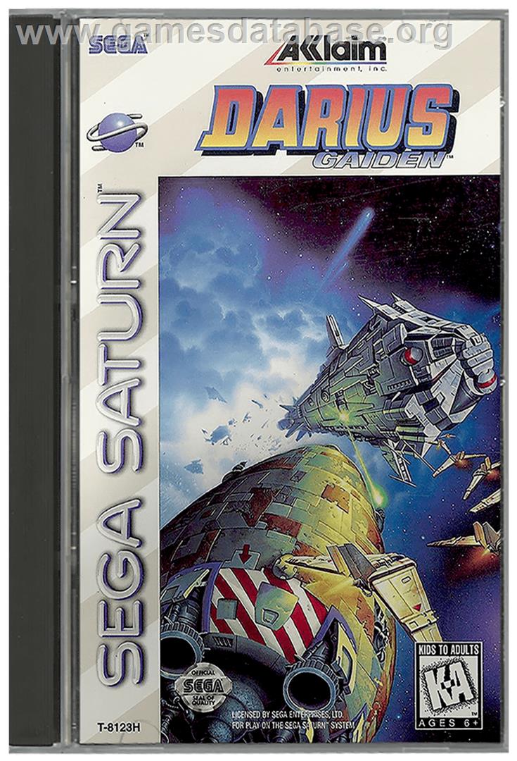 Darius Gaiden - Silver Hawk - Sega Saturn - Artwork - Box