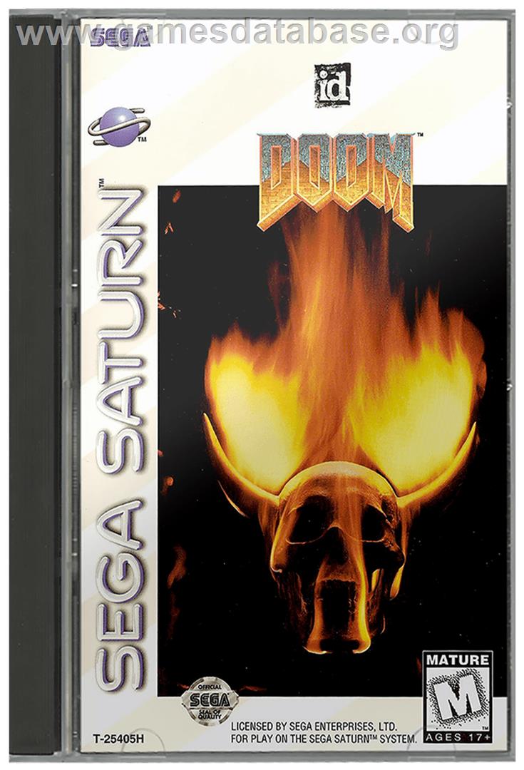 Doom - Sega Saturn - Artwork - Box