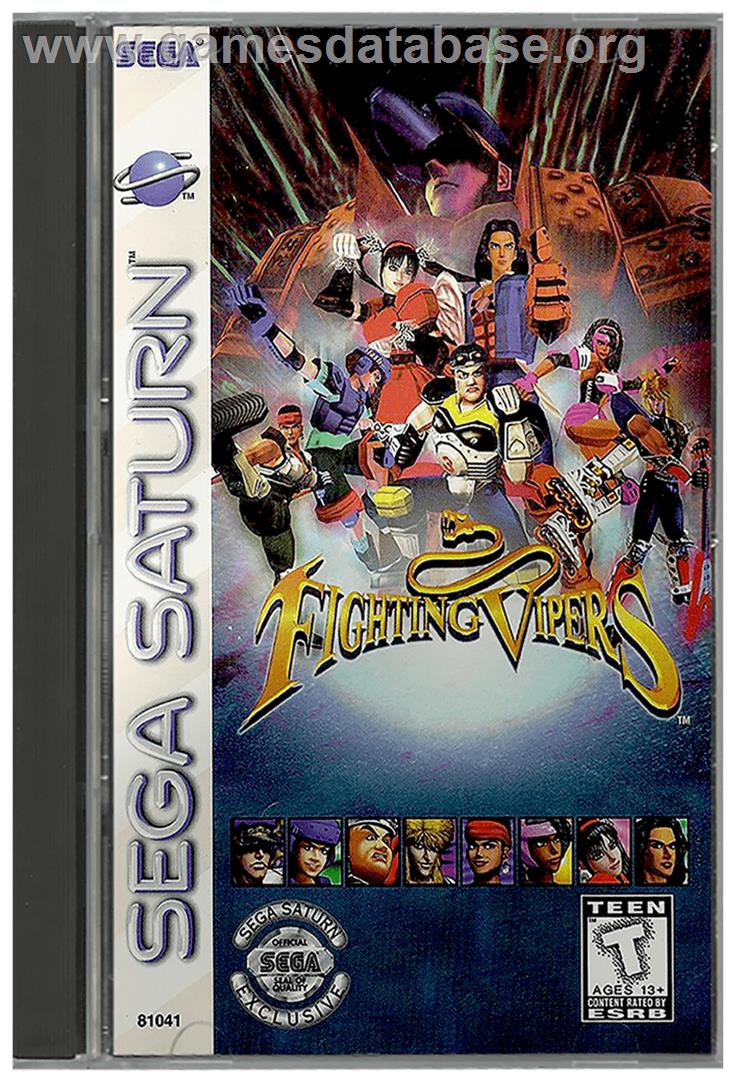 Fighting Vipers - Sega Saturn - Artwork - Box