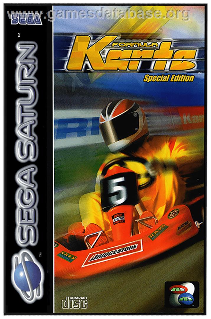 Formula Karts: Special Edition - Sega Saturn - Artwork - Box