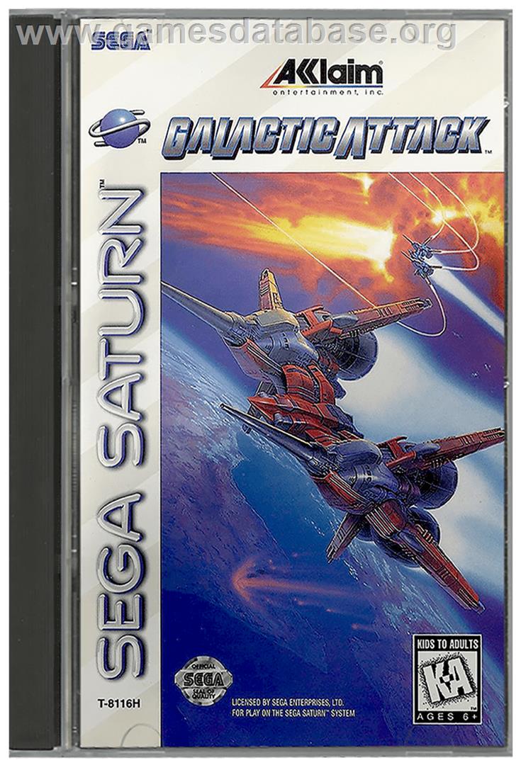 Galactic Attack - Sega Saturn - Artwork - Box