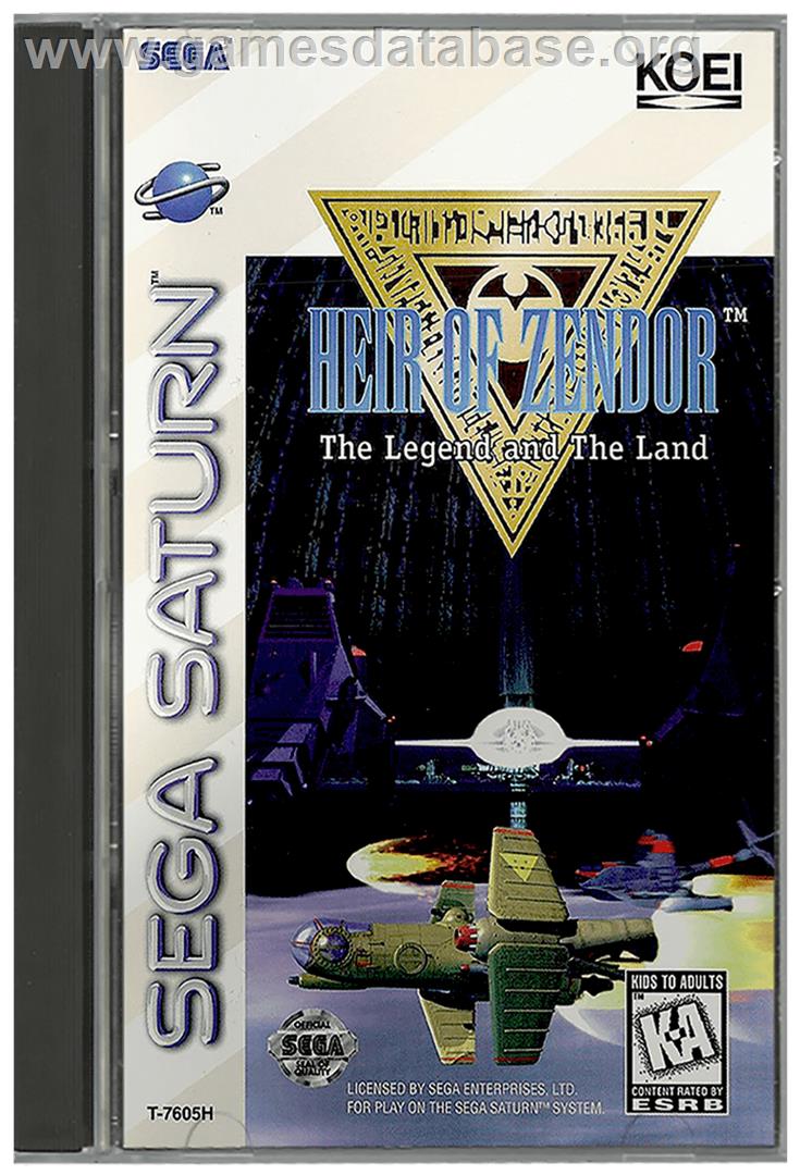 Heir of Zendor: The Legend and the Land - Sega Saturn - Artwork - Box