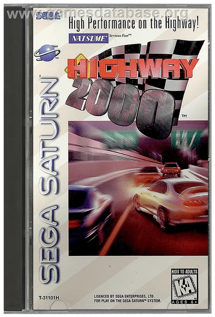 Highway 2000 - Sega Saturn - Artwork - Box