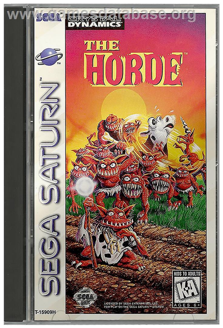 Horde - Sega Saturn - Artwork - Box