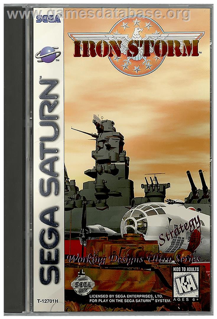 Iron Storm - Sega Saturn - Artwork - Box