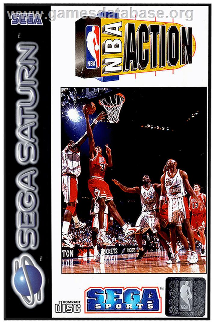NBA Action 98 - Sega Saturn - Artwork - Box