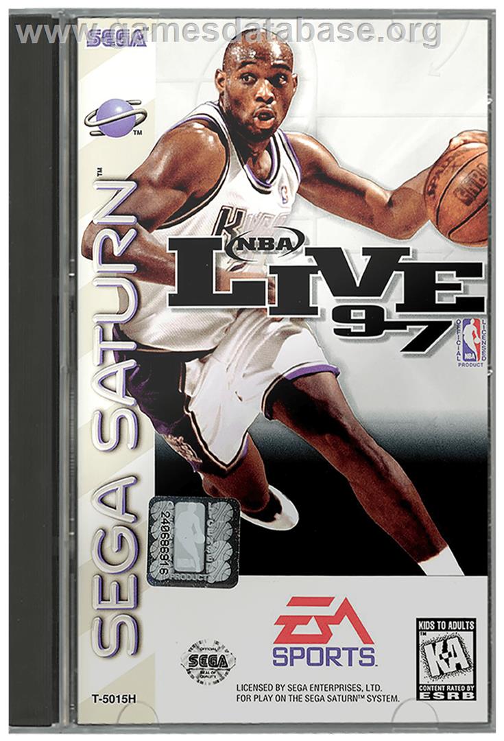 NBA Live '97 - Sega Saturn - Artwork - Box