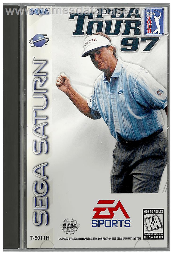 PGA Tour '97 - Sega Saturn - Artwork - Box