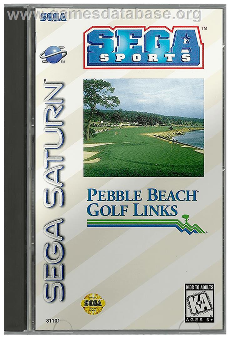 Pebble Beach Golf Links - Sega Saturn - Artwork - Box