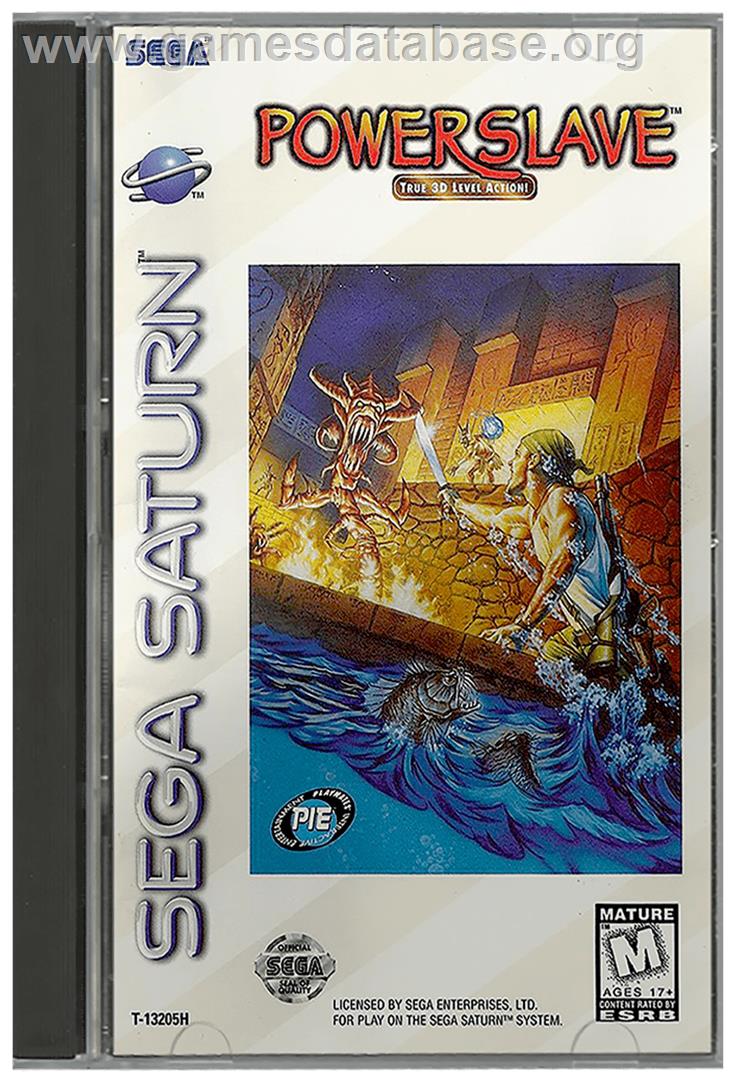 Powerslave - Sega Saturn - Artwork - Box