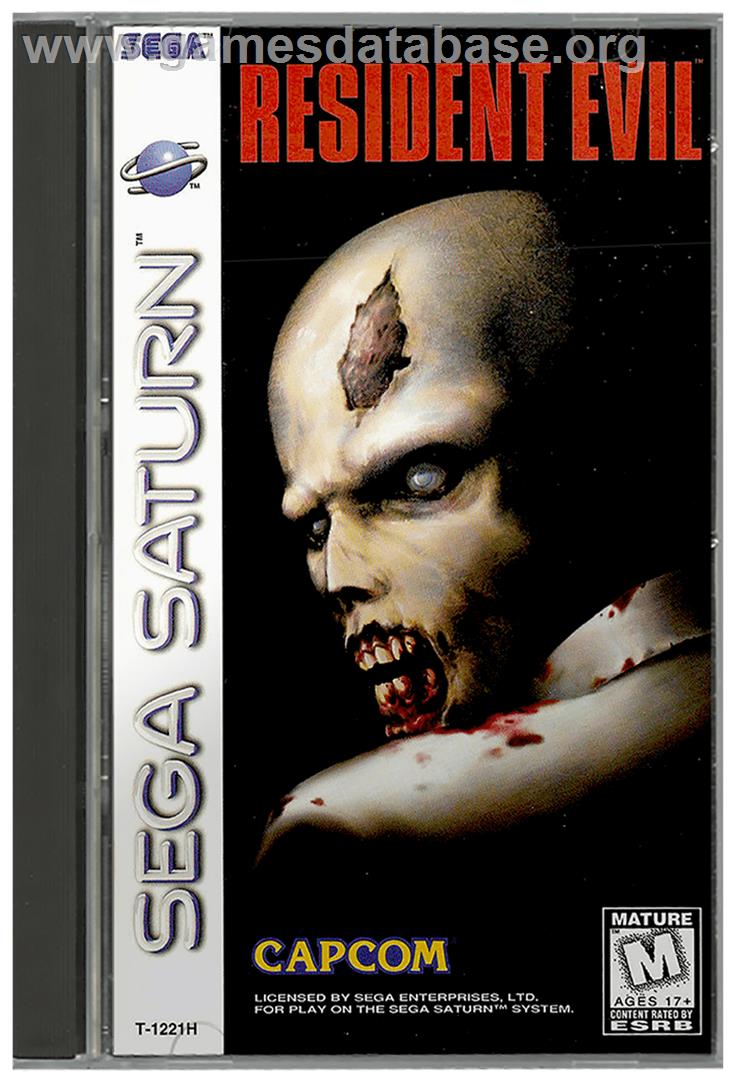 Resident Evil - Sega Saturn - Artwork - Box