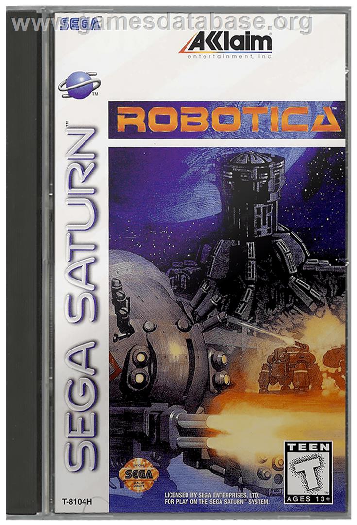 Robotica: Cybernation Revolt - Sega Saturn - Artwork - Box