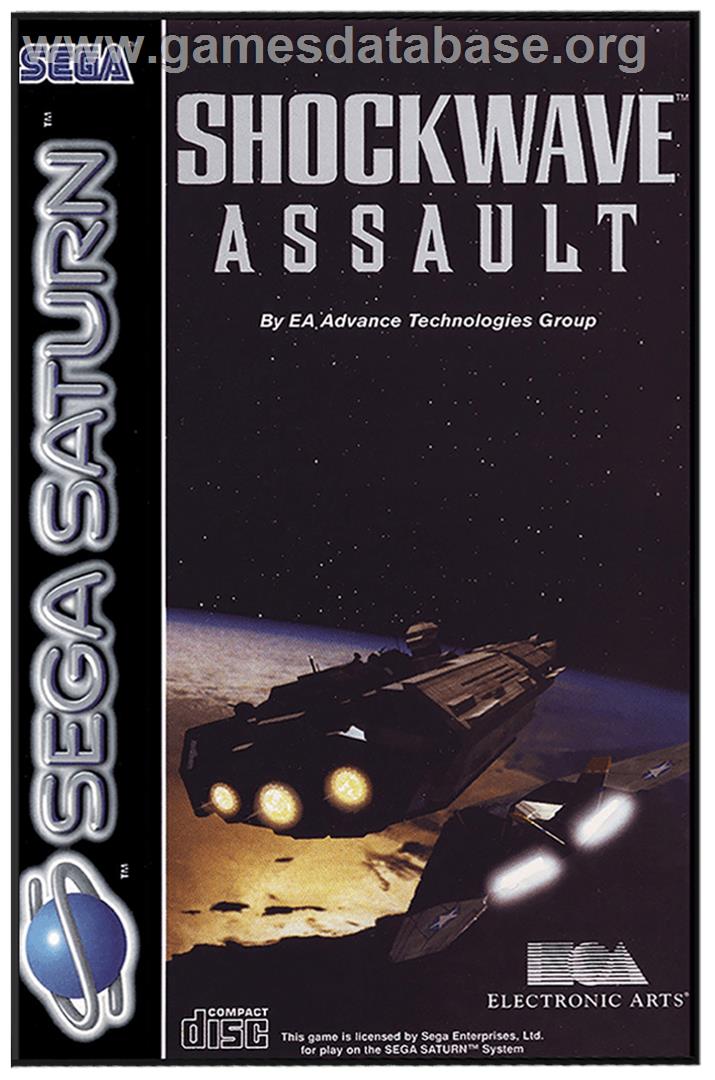 Shockwave Assault - Sega Saturn - Artwork - Box