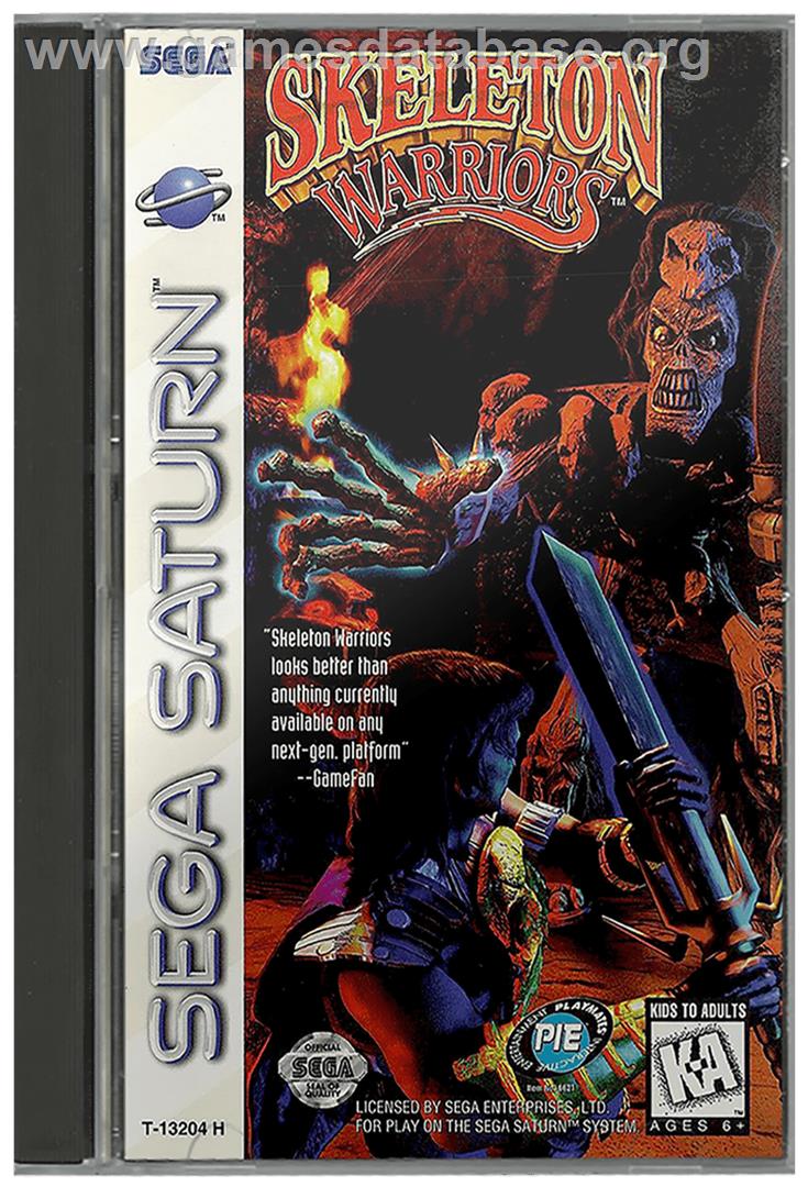 Skeleton Warriors - Sega Saturn - Artwork - Box