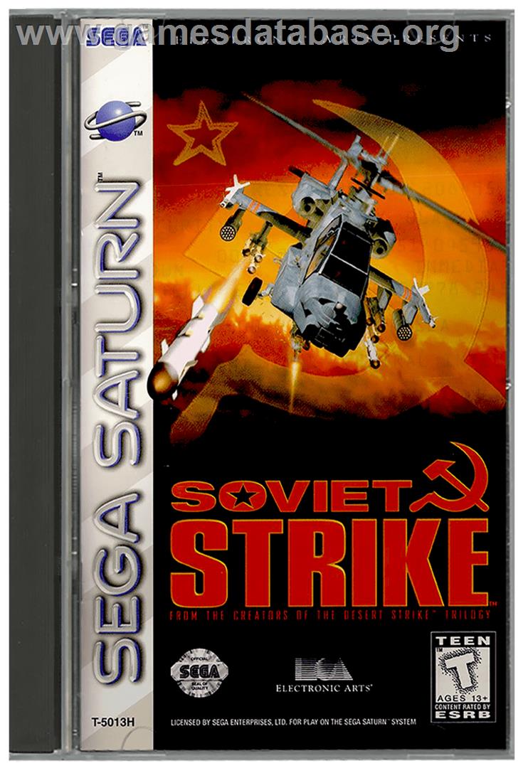 Soviet Strike - Sega Saturn - Artwork - Box