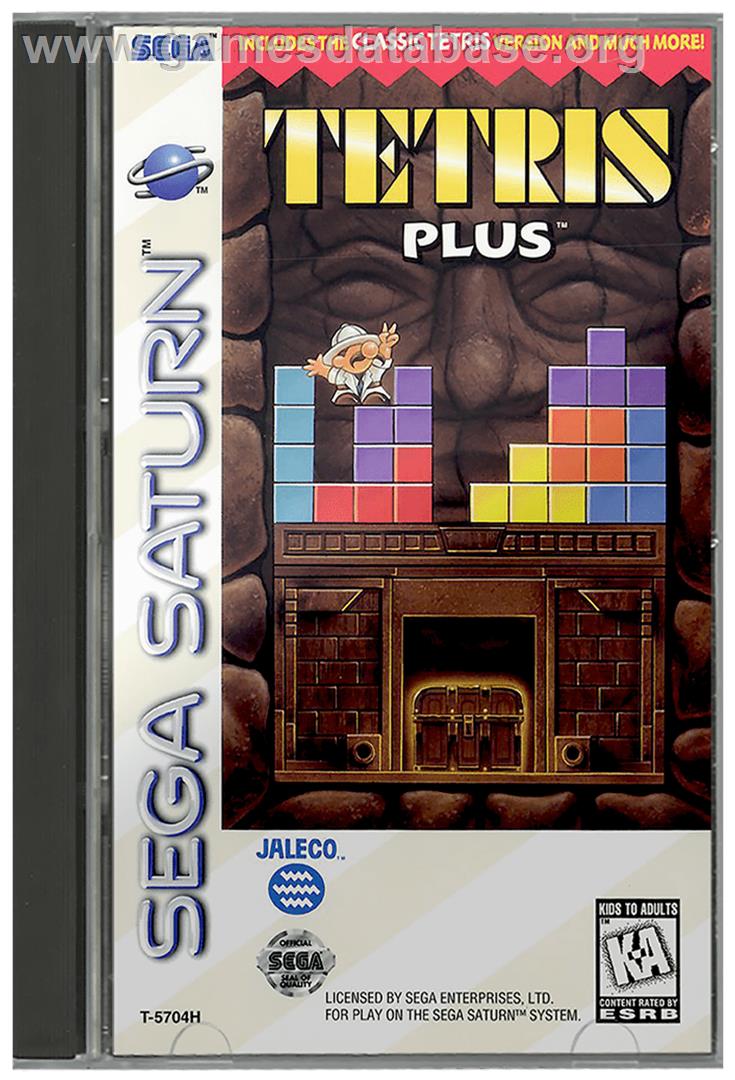 Tetris Plus - Sega Saturn - Artwork - Box