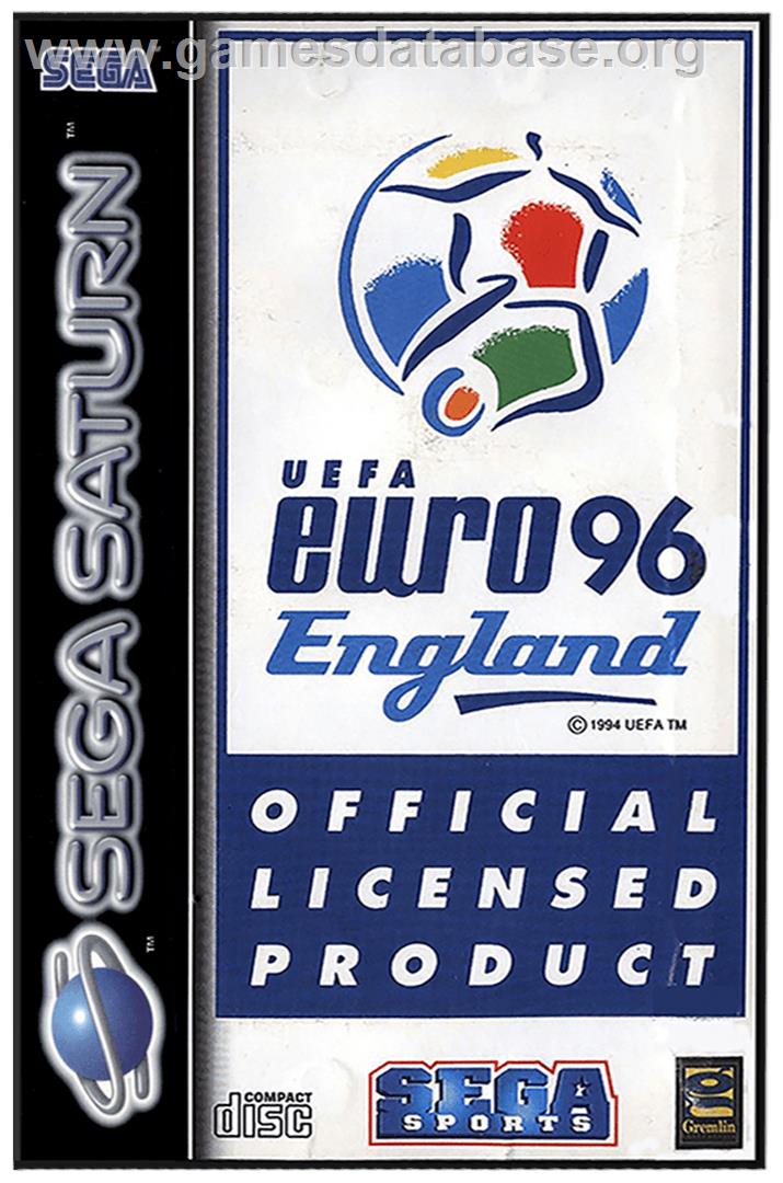 UEFA Euro 96: England - Sega Saturn - Artwork - Box