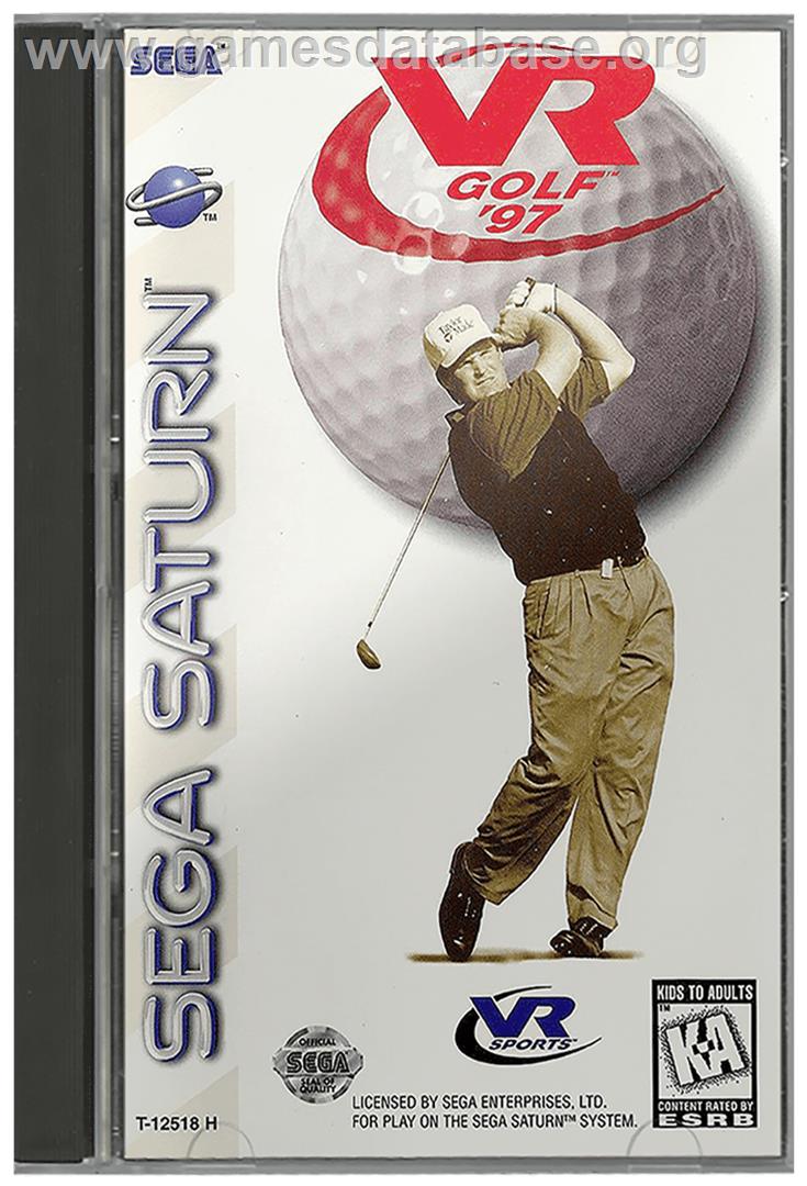 VR Golf '97 - Sega Saturn - Artwork - Box