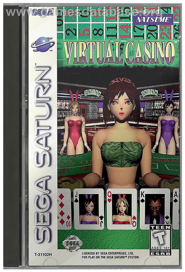 Virtual Casino - Sega Saturn - Artwork - Box