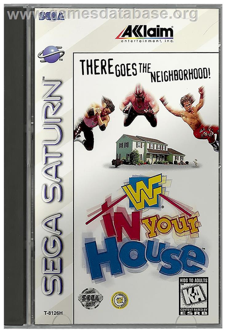 WWF in Your House - Sega Saturn - Artwork - Box