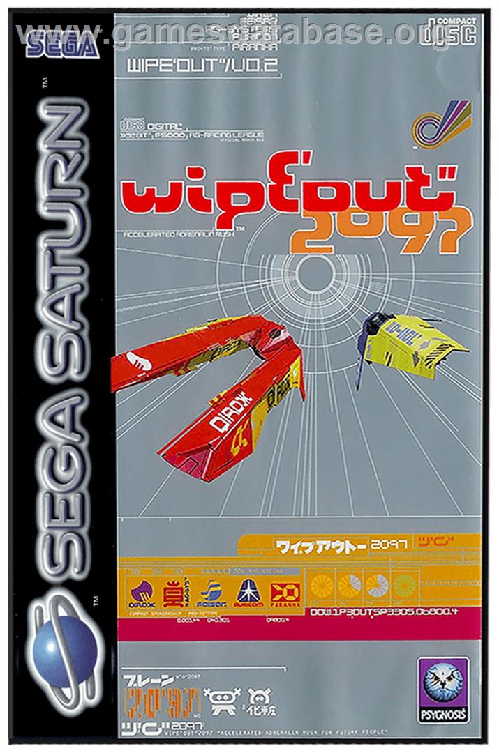 Wipeout 2097 - Sega Saturn - Artwork - Box